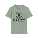 Native Scents Unisex Softstyle T-Shirt - Vibrant Orange Graphic Tee for Outdoor Enthusiasts