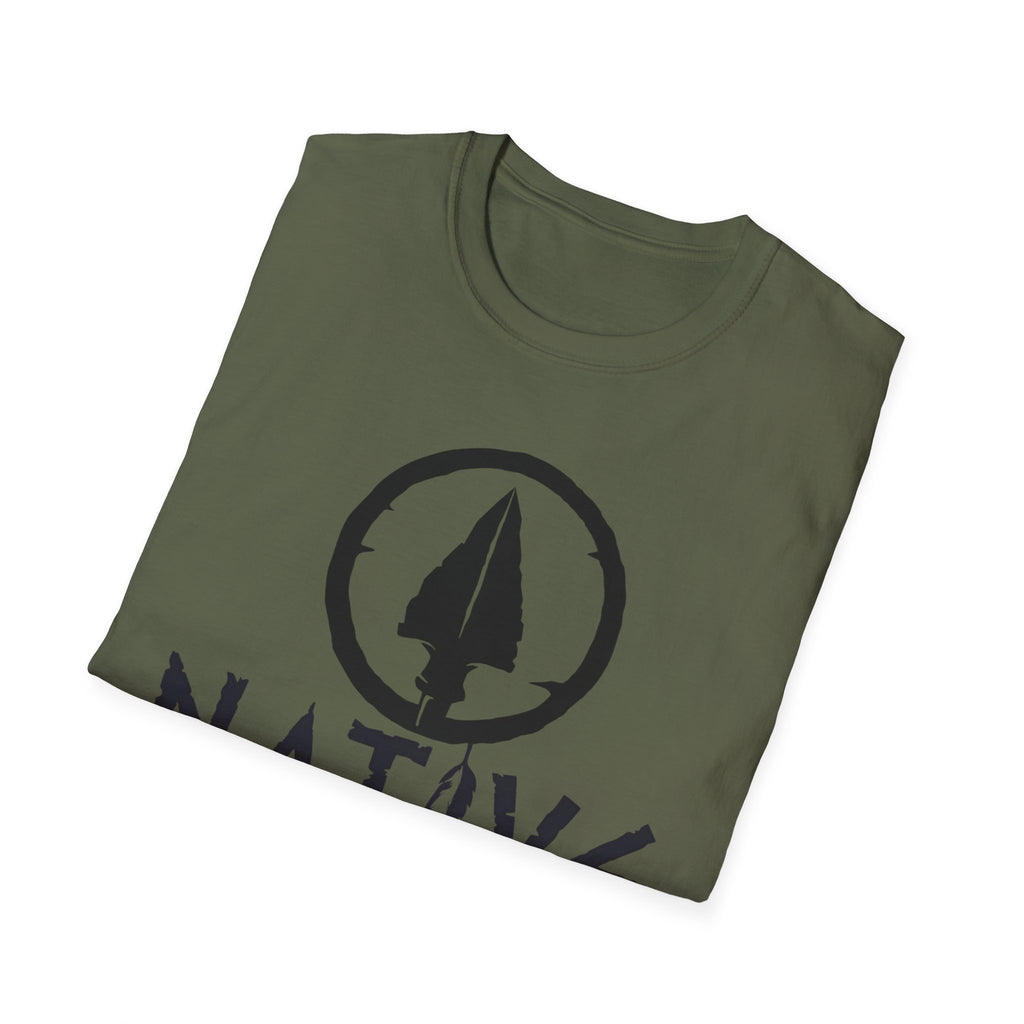 Native Scents Unisex Softstyle T-Shirt - Vibrant Orange Graphic Tee for Outdoor Enthusiasts