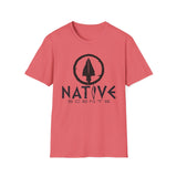 Native Scents Unisex Softstyle T-Shirt - Vibrant Orange Graphic Tee for Outdoor Enthusiasts