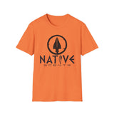 Native Scents Unisex Softstyle T-Shirt - Vibrant Orange Graphic Tee for Outdoor Enthusiasts