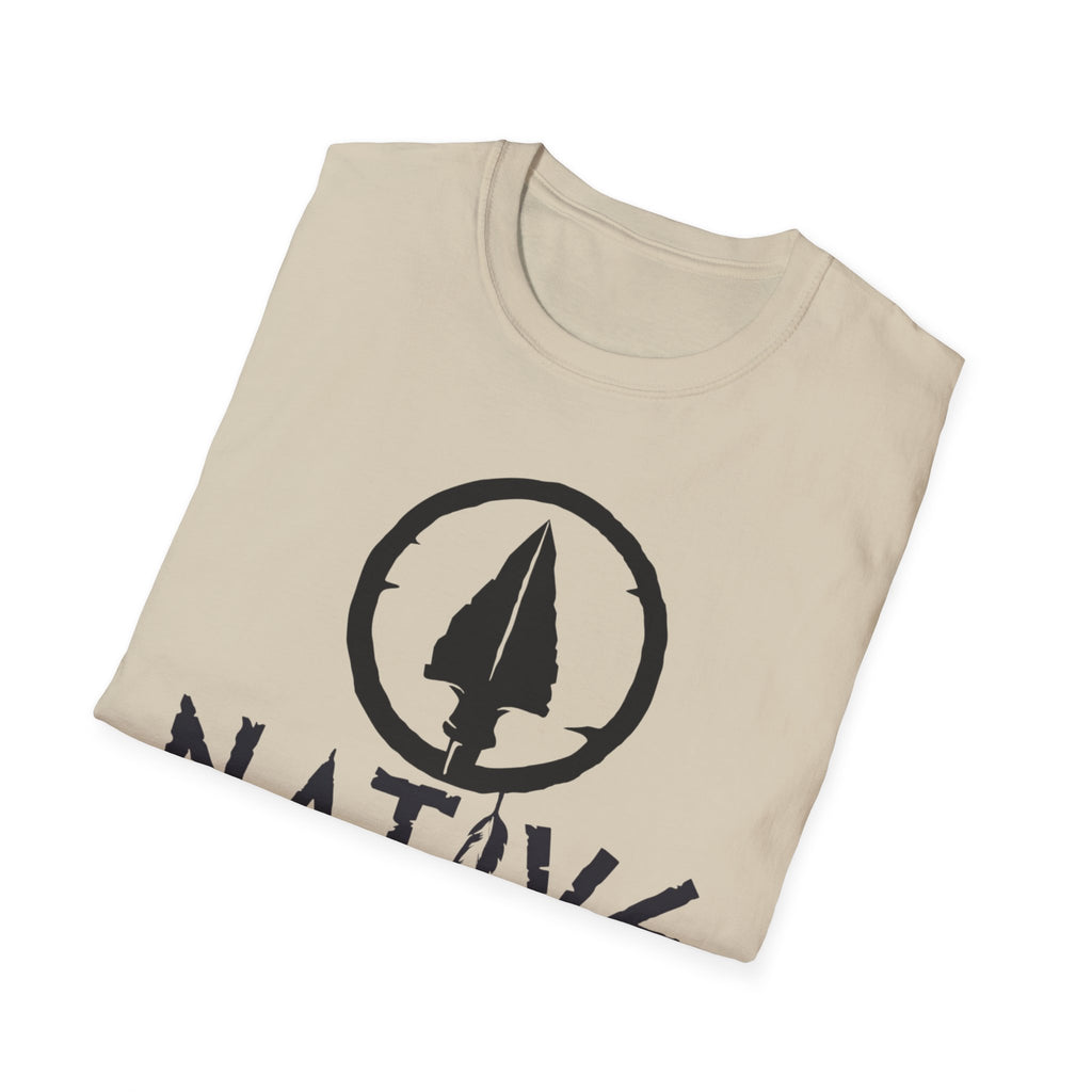 Native Scents Unisex Softstyle T-Shirt - Vibrant Orange Graphic Tee for Outdoor Enthusiasts