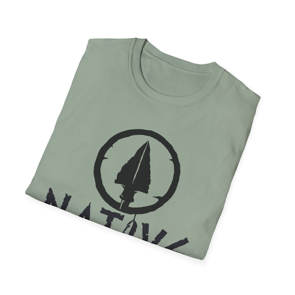 Native Scents Unisex Softstyle T-Shirt - Vibrant Orange Graphic Tee for Outdoor Enthusiasts