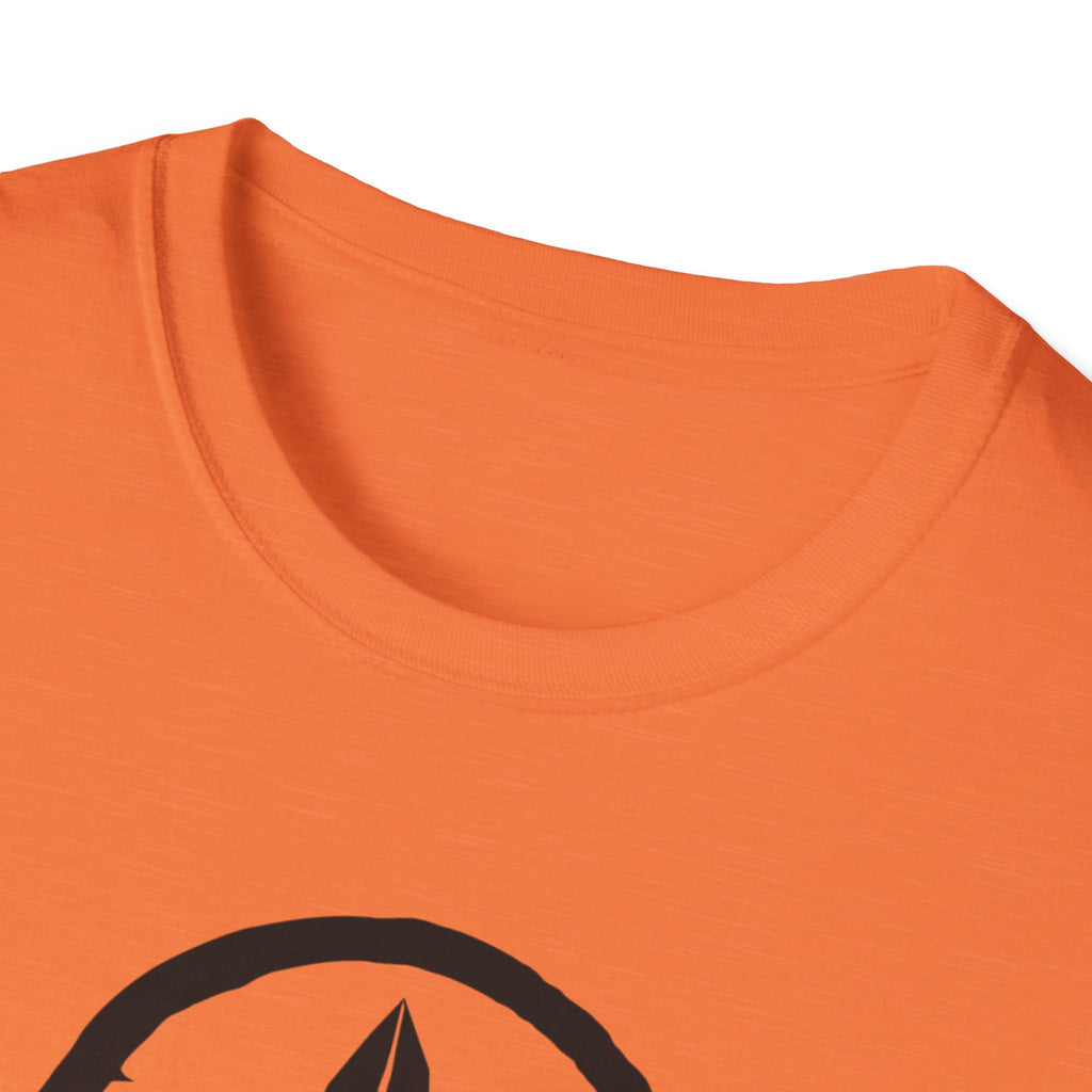 Native Scents Unisex Softstyle T-Shirt - Vibrant Orange Graphic Tee for Outdoor Enthusiasts