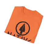 Native Scents Unisex Softstyle T-Shirt - Vibrant Orange Graphic Tee for Outdoor Enthusiasts