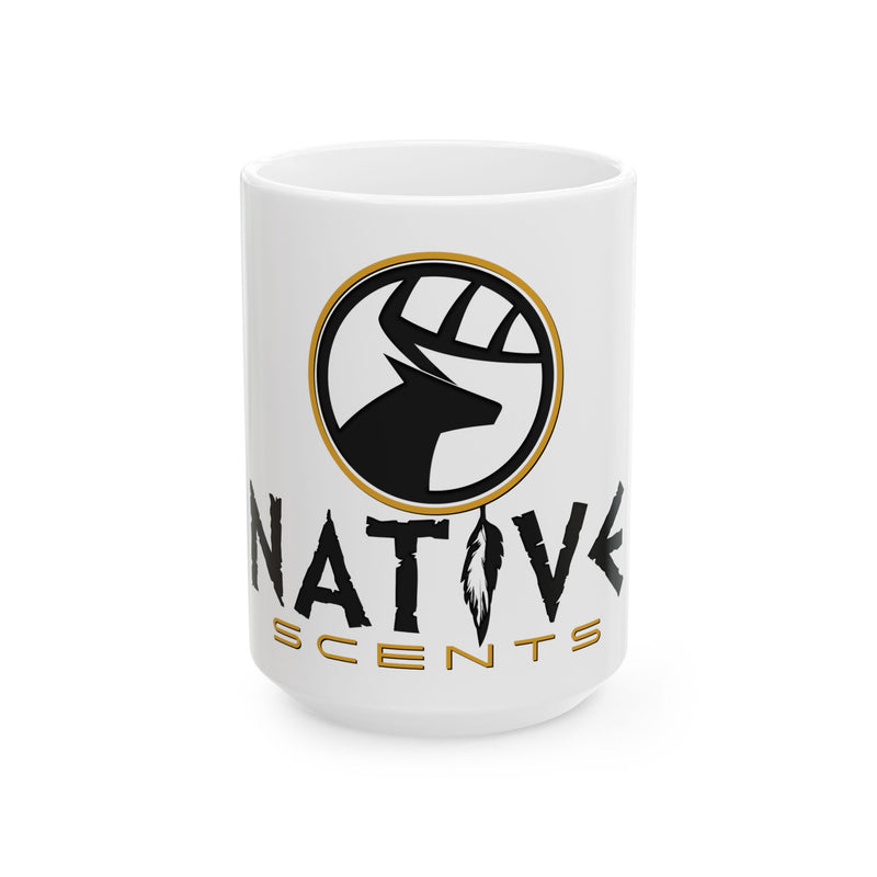 Native Scents Ceramic Mug - 11oz & 15oz - Perfect Gift for Nature Lovers
