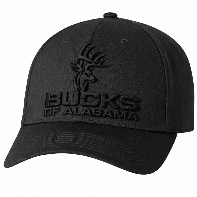 Bucks of Alabama Black on Black